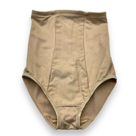Miraclesuit Tan Tummy Control Shapewear Bottoms Women's M - Picture 1 of 6